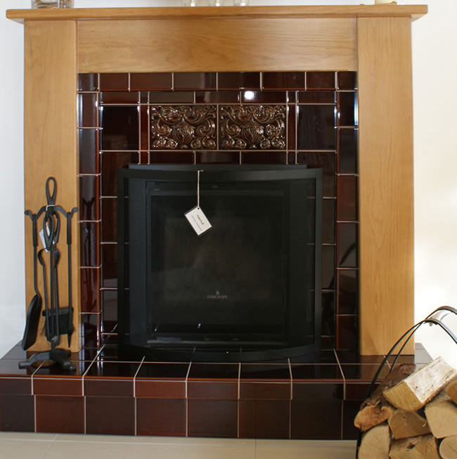 Tile Fireplace Surround Ideas Modern, Fireplace Tile Surround